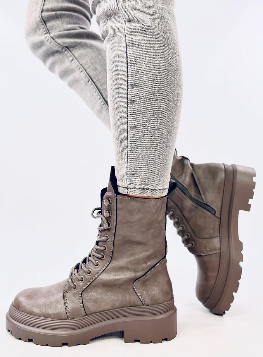 Platform shoes INES grey