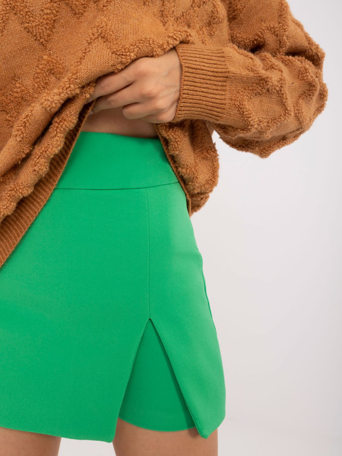 Elegant Green Skirt