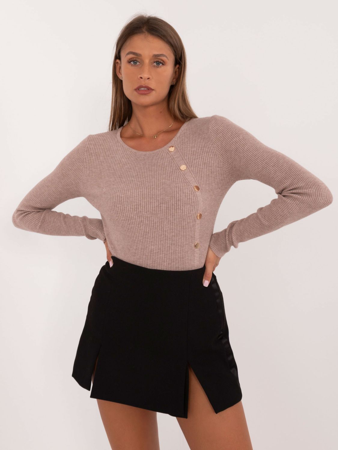 Elegant Beige Sweater