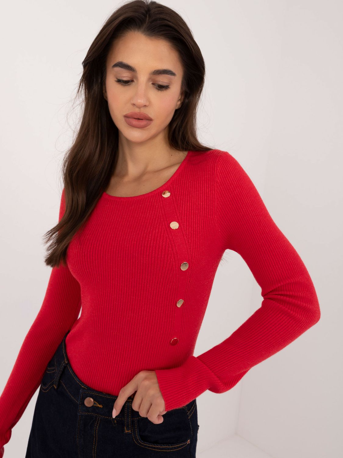 Stylish Red Sweater