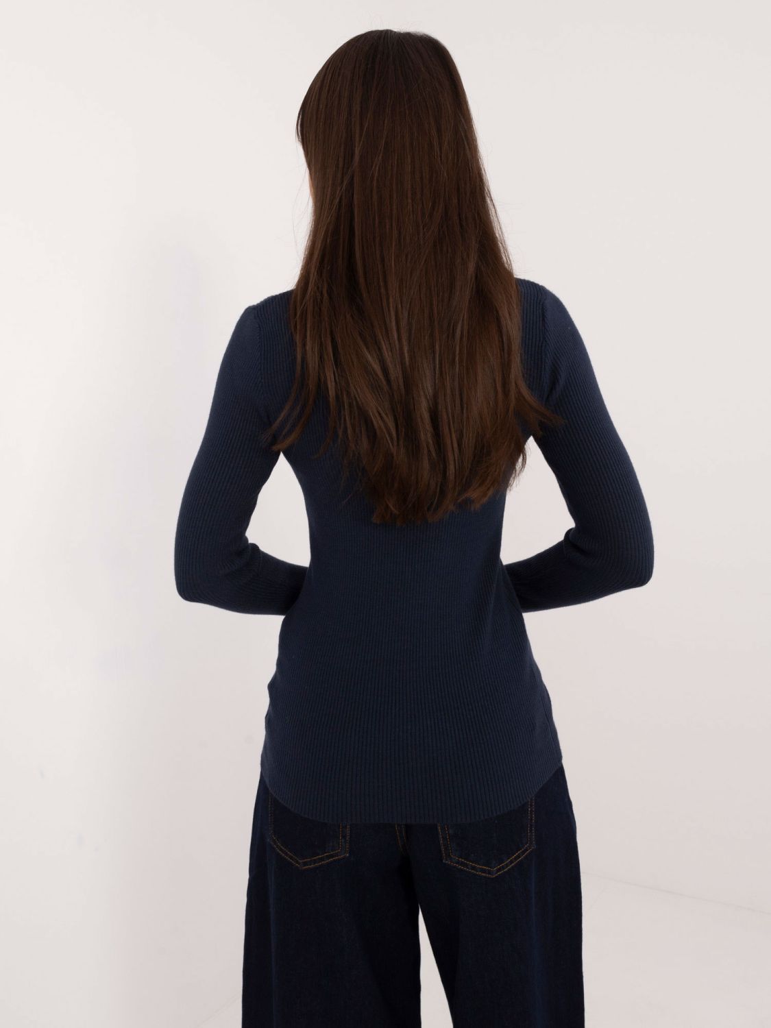 Elegant Blue Sweater