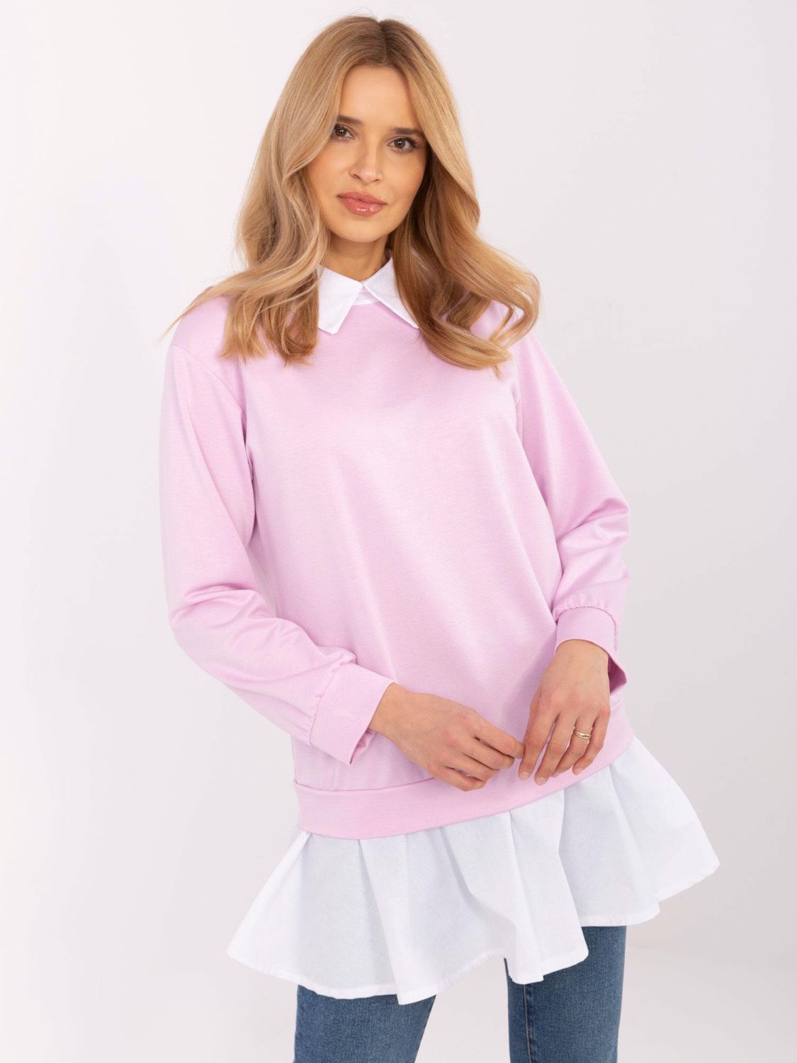 Stylish Blouse in Light Purple