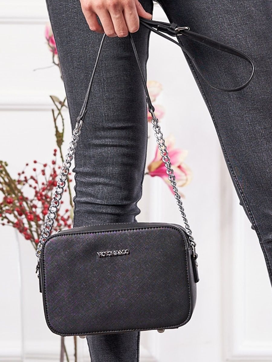 Black women's shoulder bag