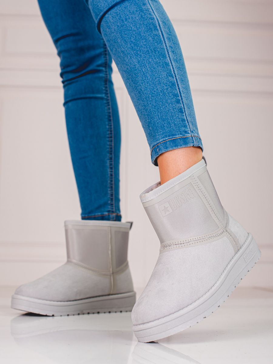 Women's snow boots BIG STAR grey