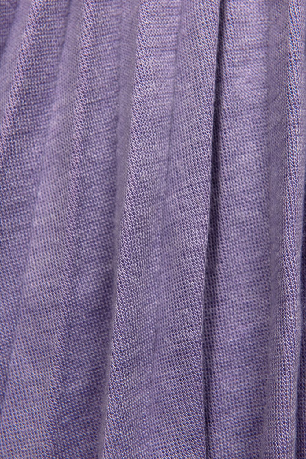 Purple girl's dress with a belt