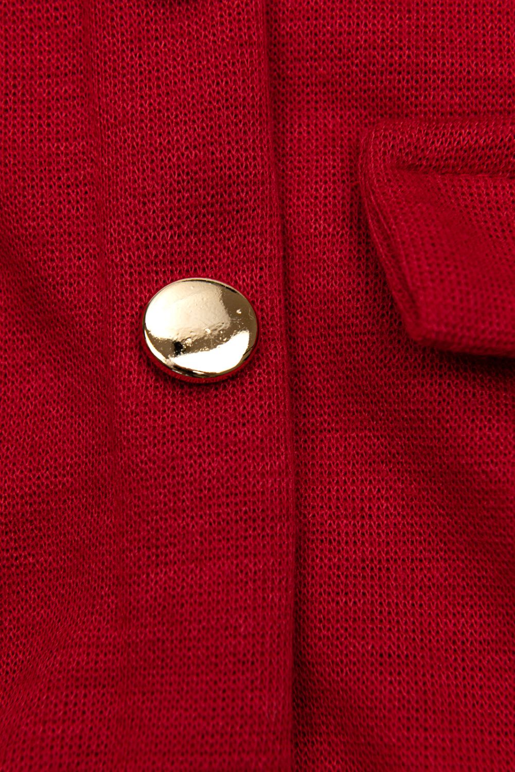 Red girl's dress with a belt