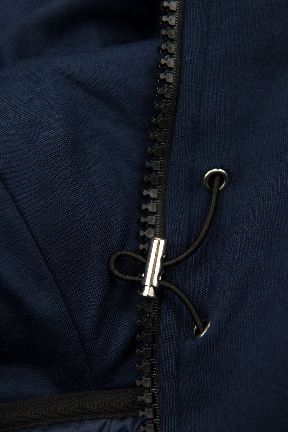 Dark blue LHD tracksuit with combined materials