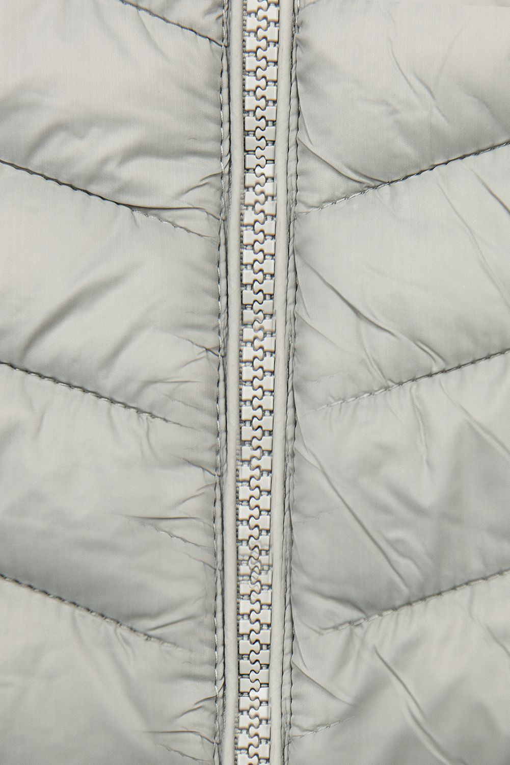Grey jacket with elastic waist