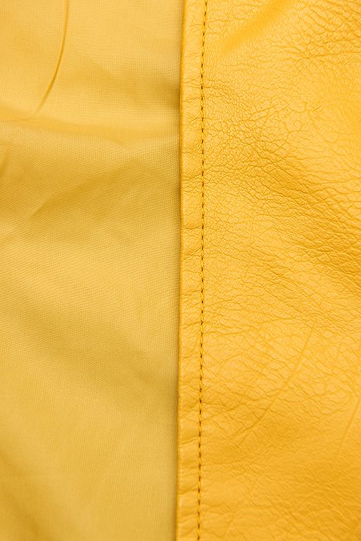 Yellow motorcycle jacket