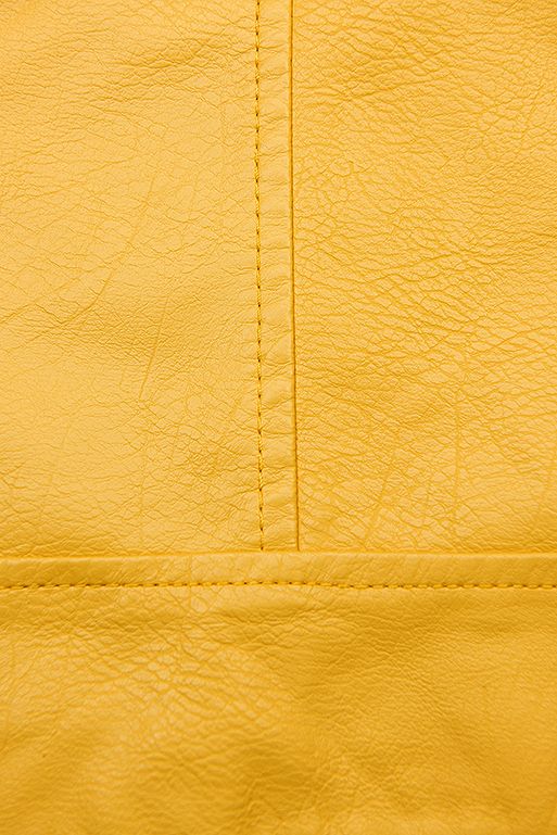 Yellow motorcycle jacket