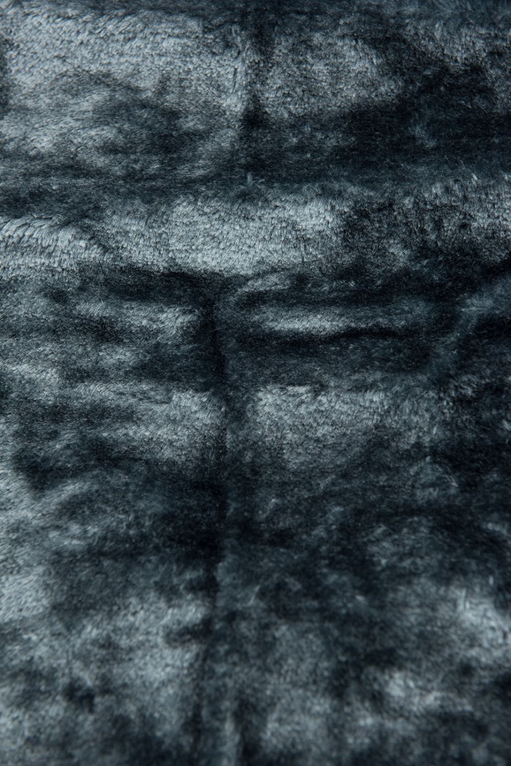 Royal blue winter jacket with teddy lining