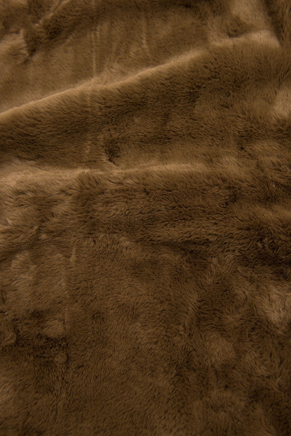 Winter parka jacket in brown