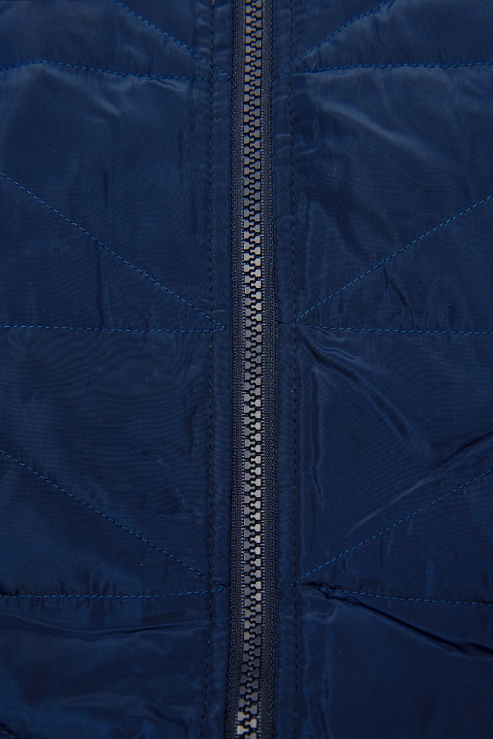 Blue elongated hoodie