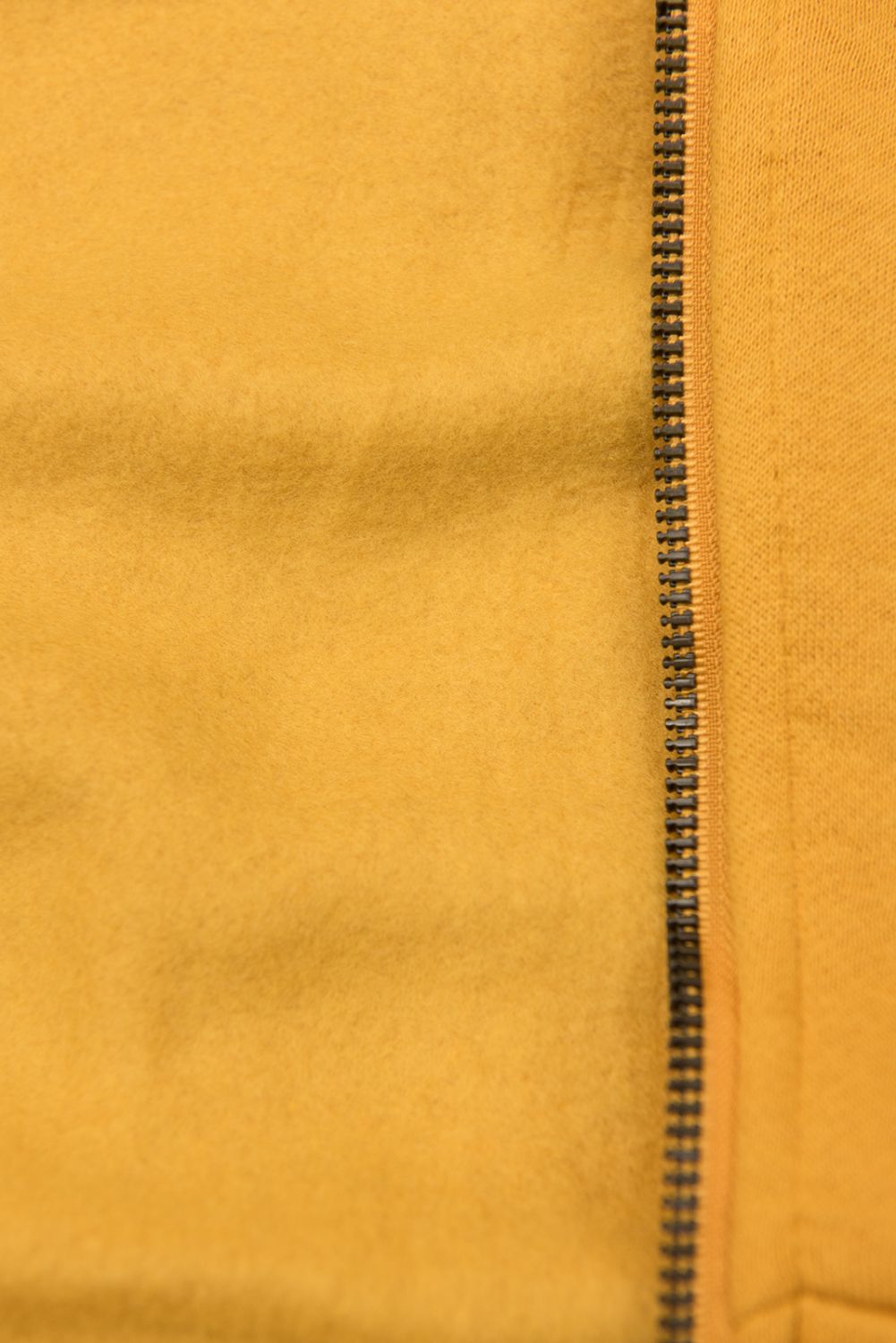 Basic elongated hoodie in yellow