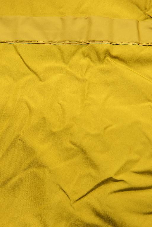 Mustard yellow puffer jacket for autumn/winter