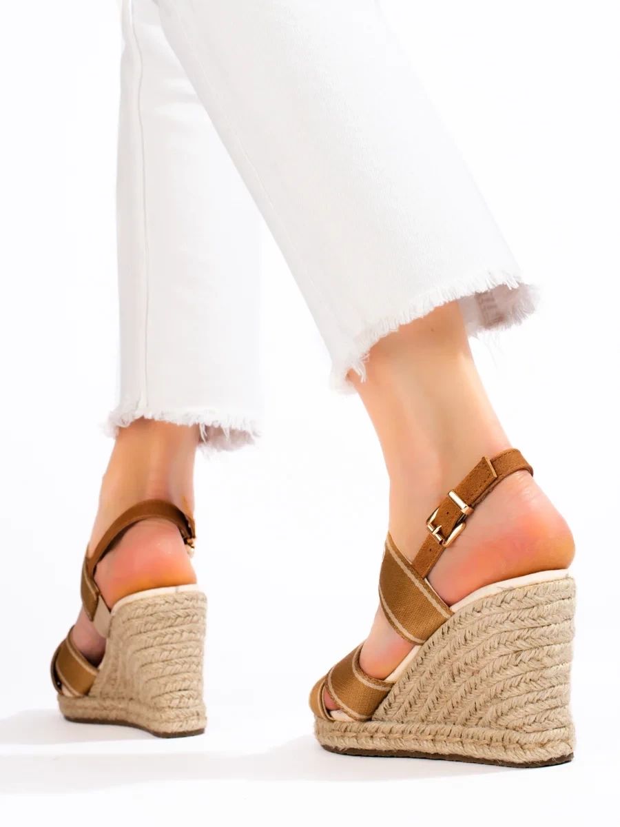 Beige Women's Sandals BIG STAR