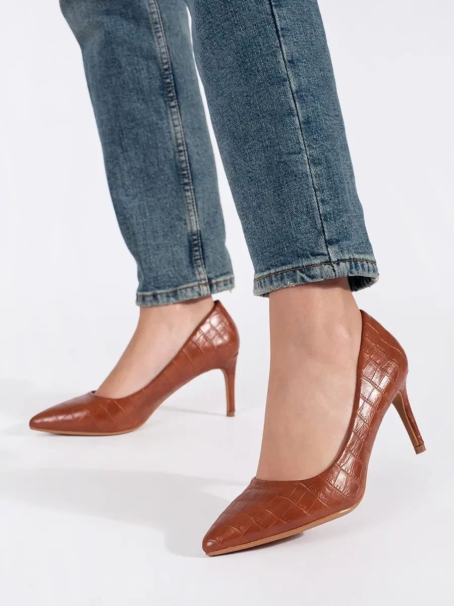 Brown High Heels