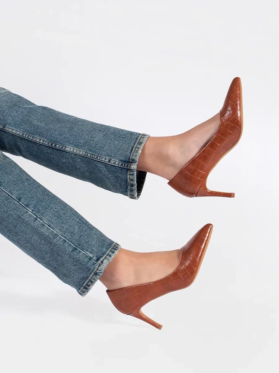 Brown High Heels