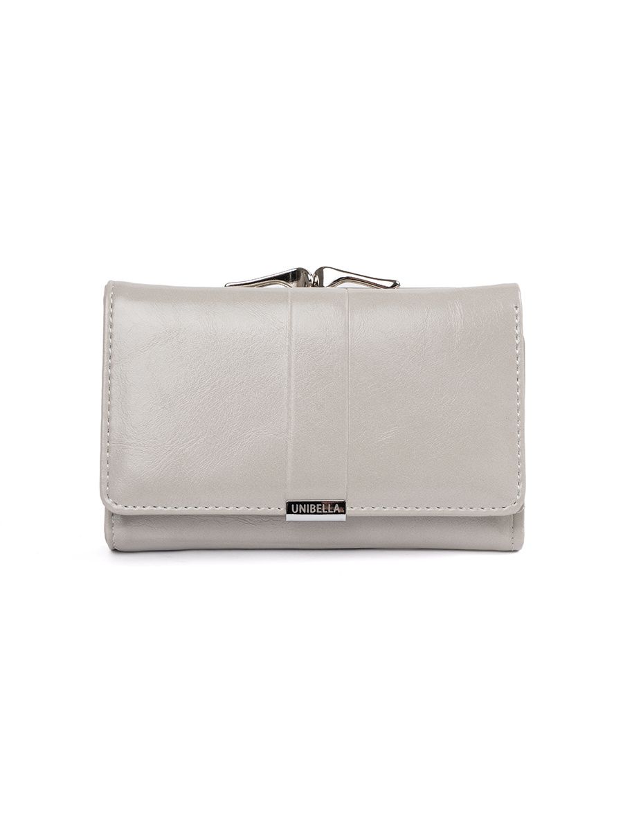 Elegant Gray Eco-Leather Wallet