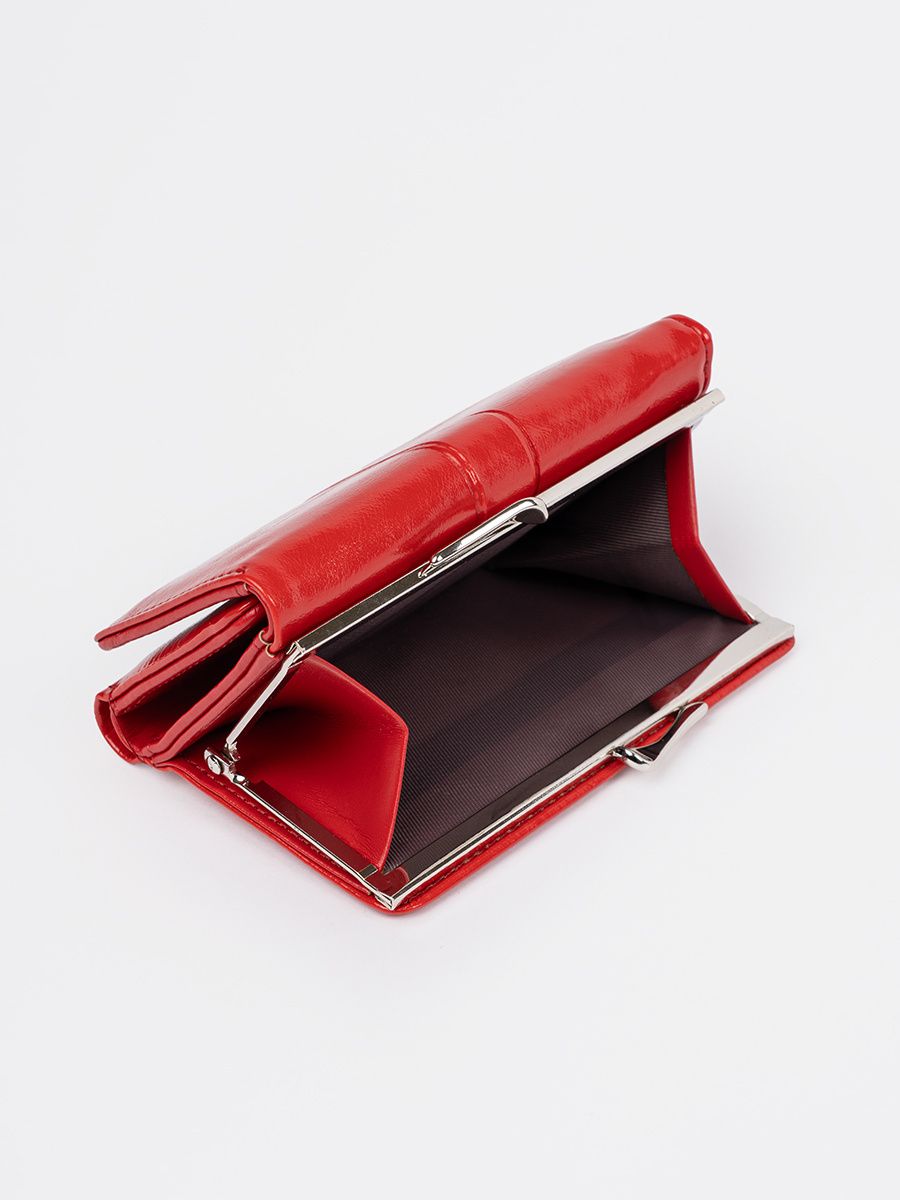 Red Women's Wallet in Eco Leather