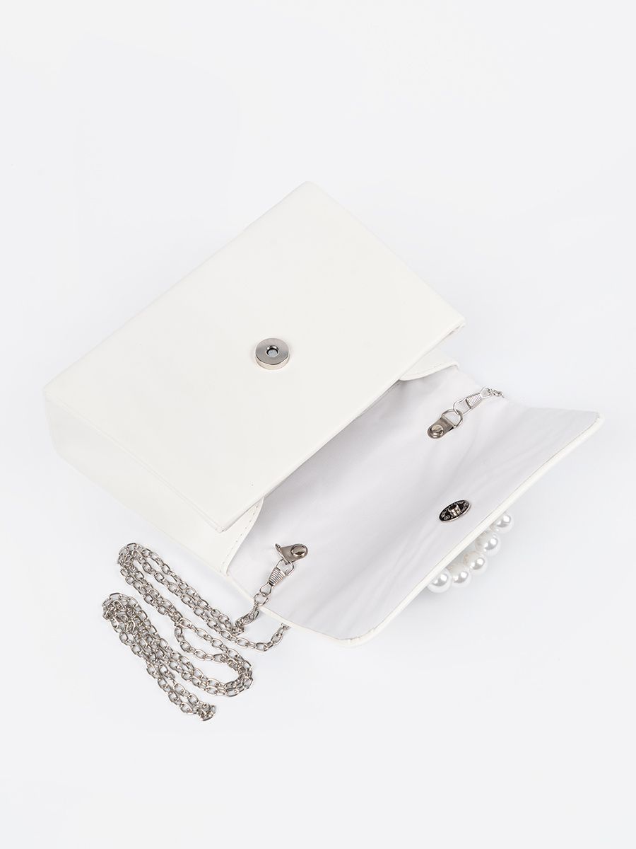 Elegant White Handbag