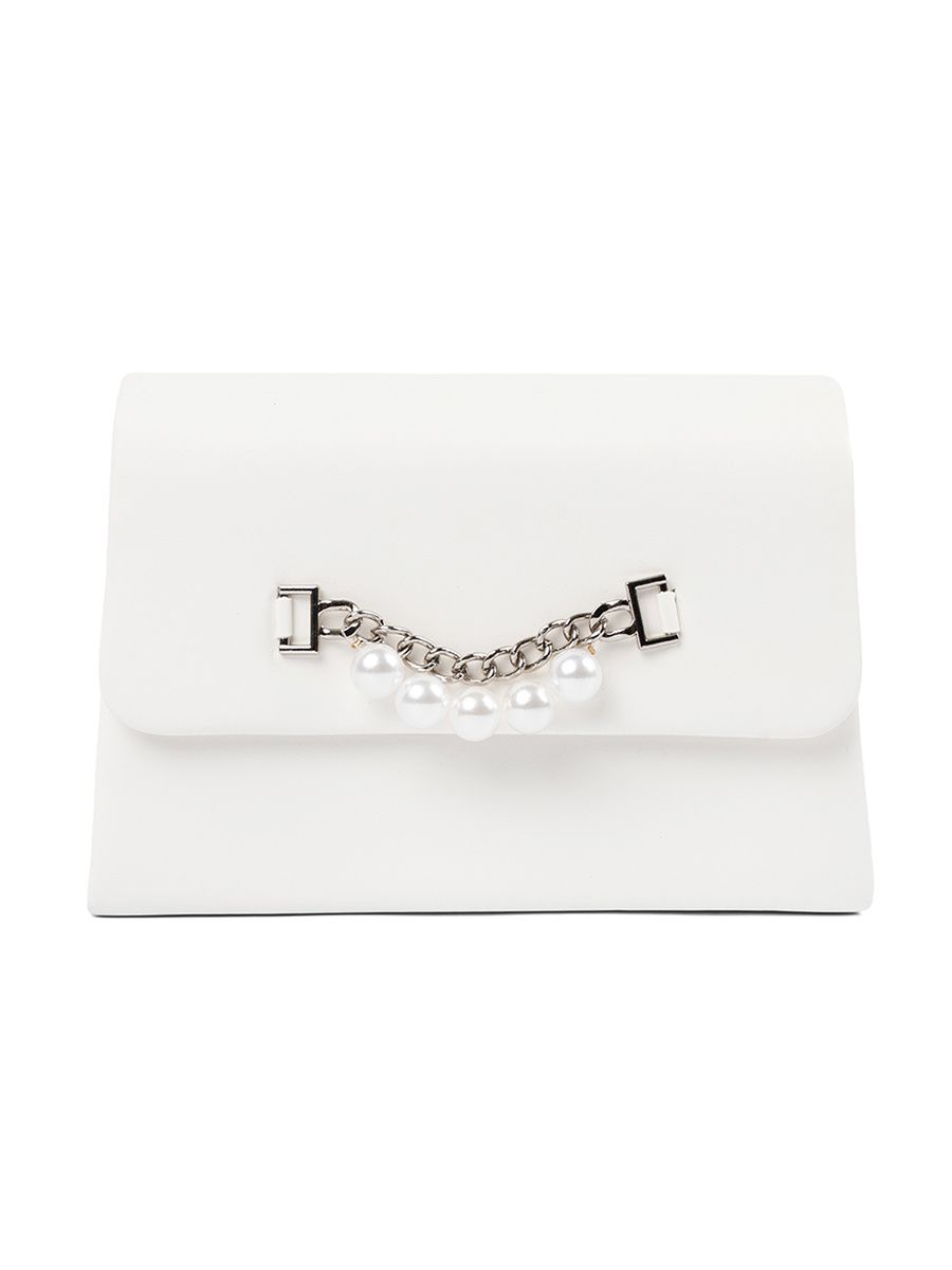Elegant White Handbag