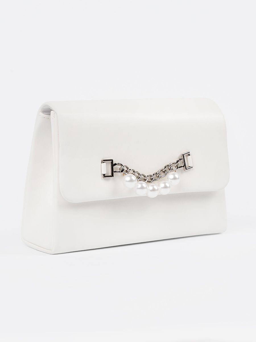 Elegant White Handbag