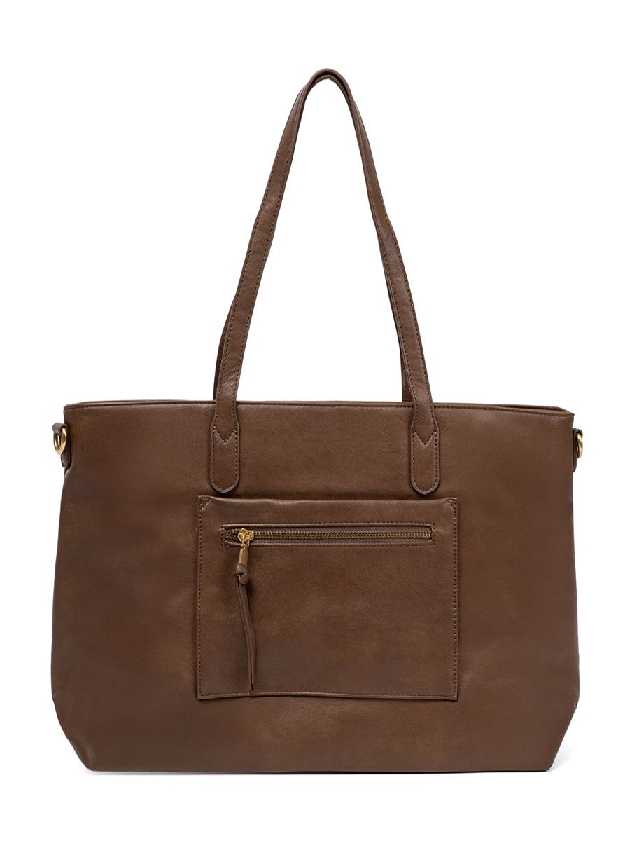 Brown Bag with Golden Details