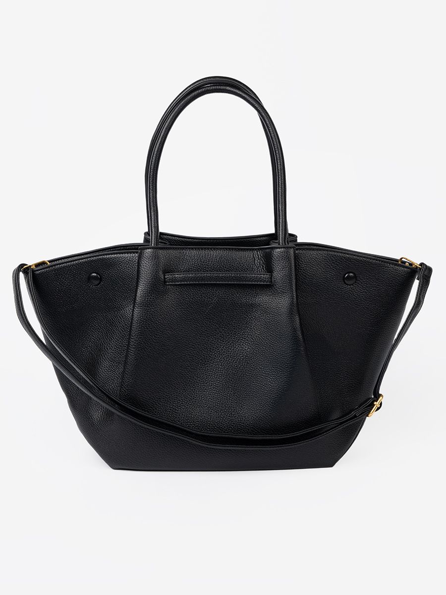 Classic Shopper in Textured Eco-Leather