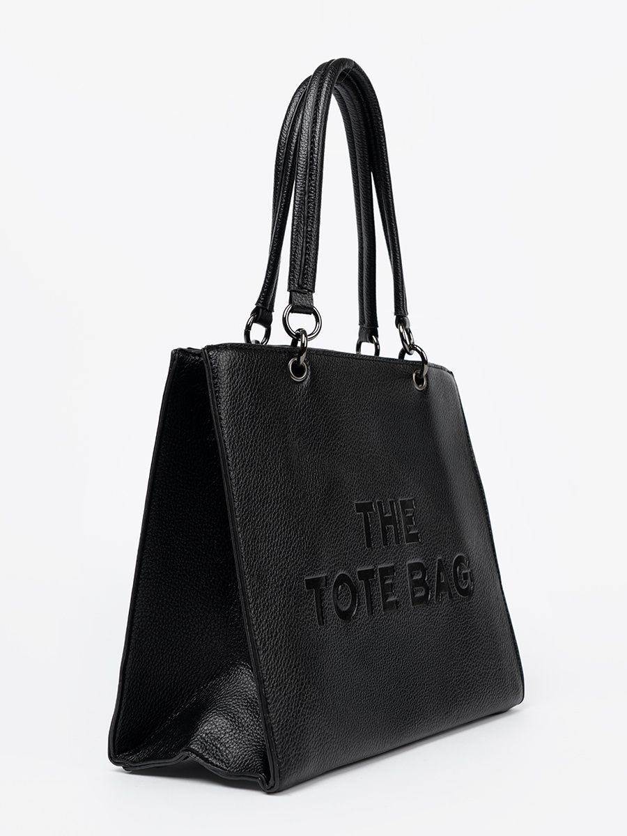 Classic Black Shopper TOTE