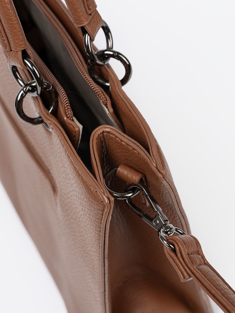 Tote Bag in Warm Brown