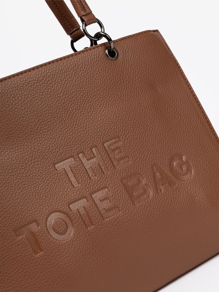 Tote Bag in Warm Brown