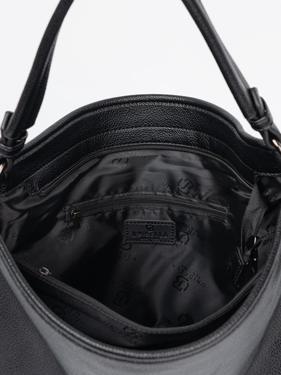 Classic Black Shoulder Bag