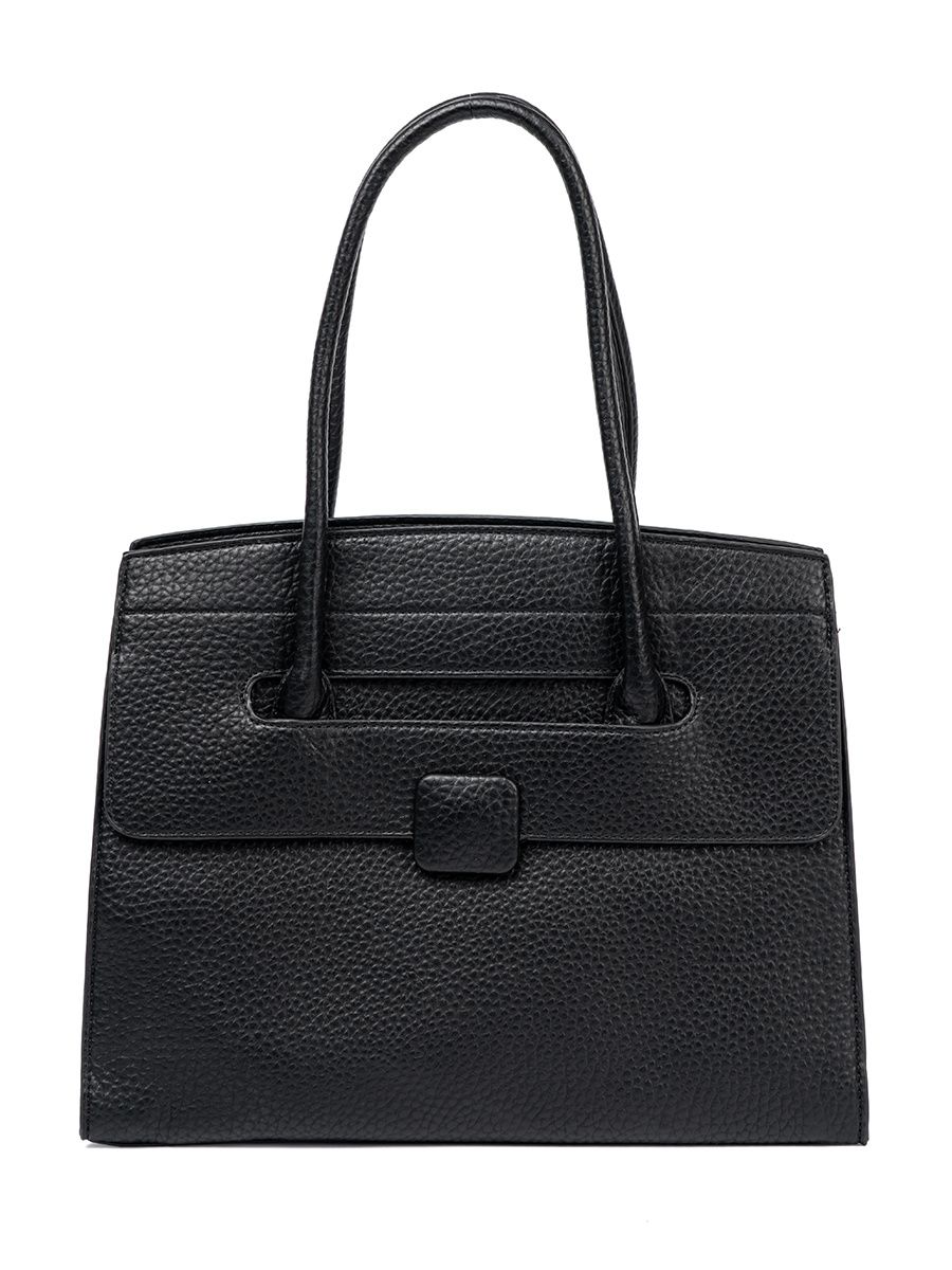 Classic Black Shoulder Bag