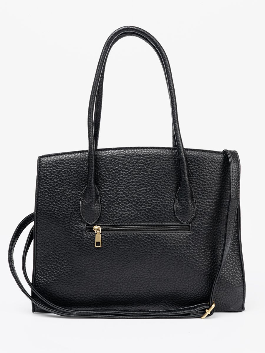Classic Black Shoulder Bag