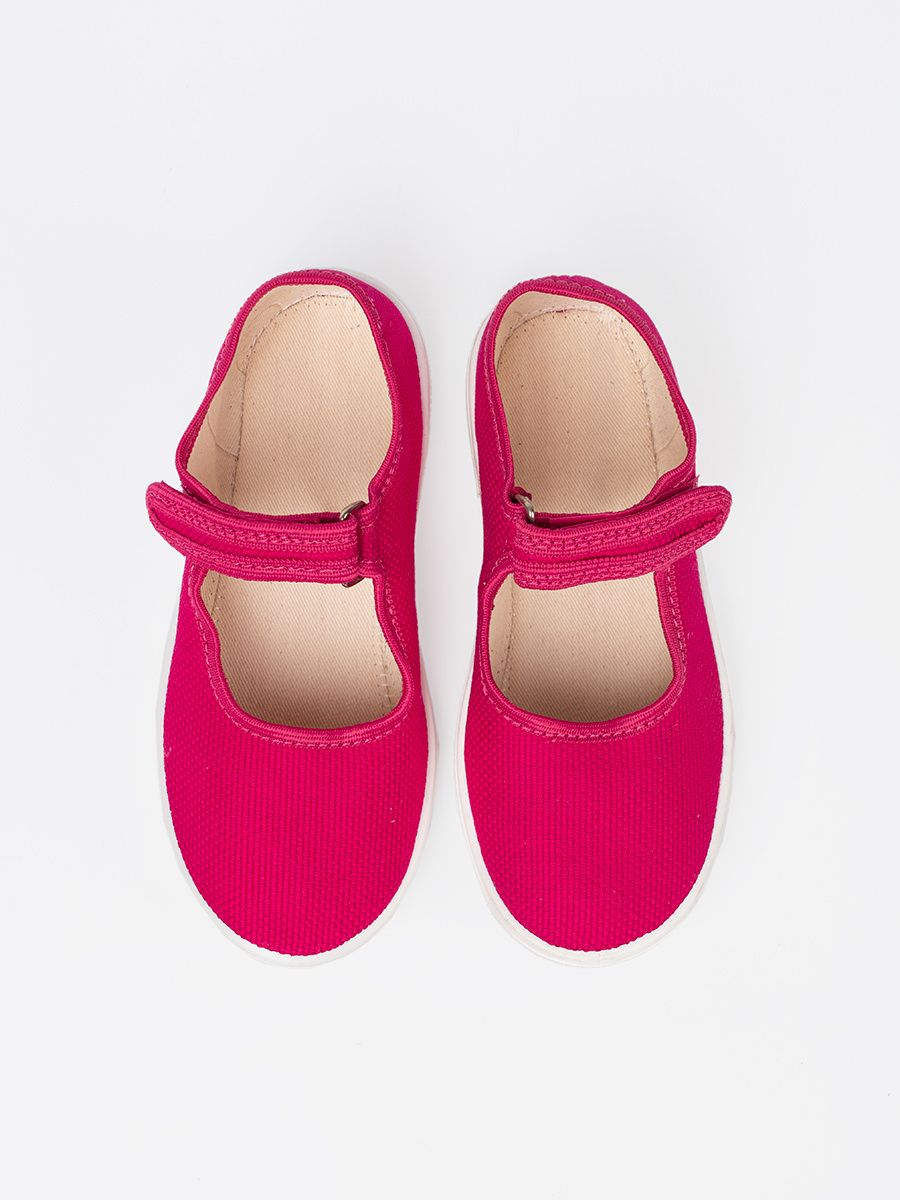 Pink Kids' Sneakers with Velcro