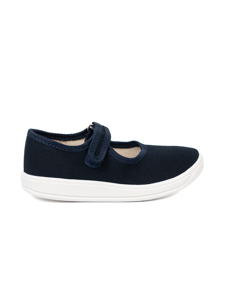 Children's Velcro Sneakers in Navy Blue