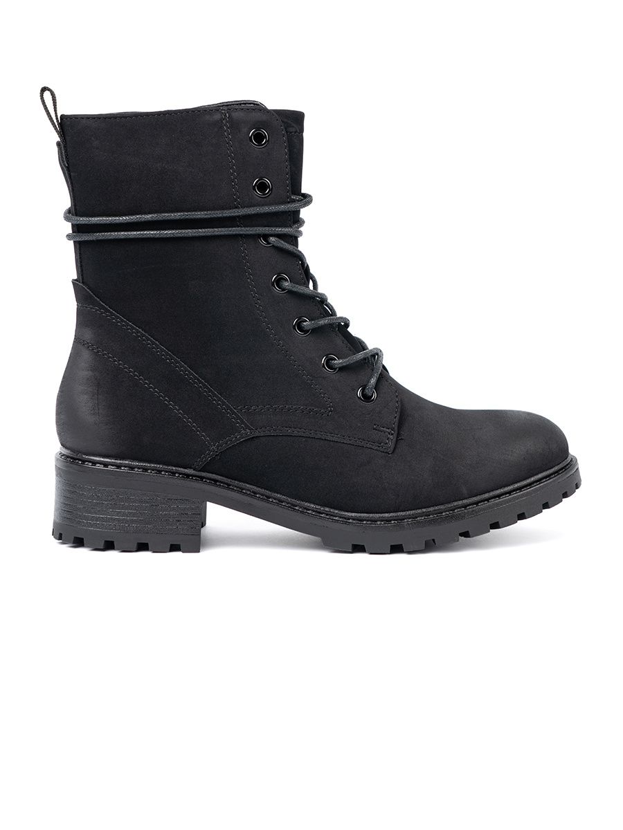 Trendy Black Workers with Decorative Lacing