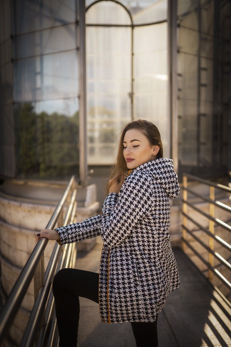 Black/pepito reversible jacket