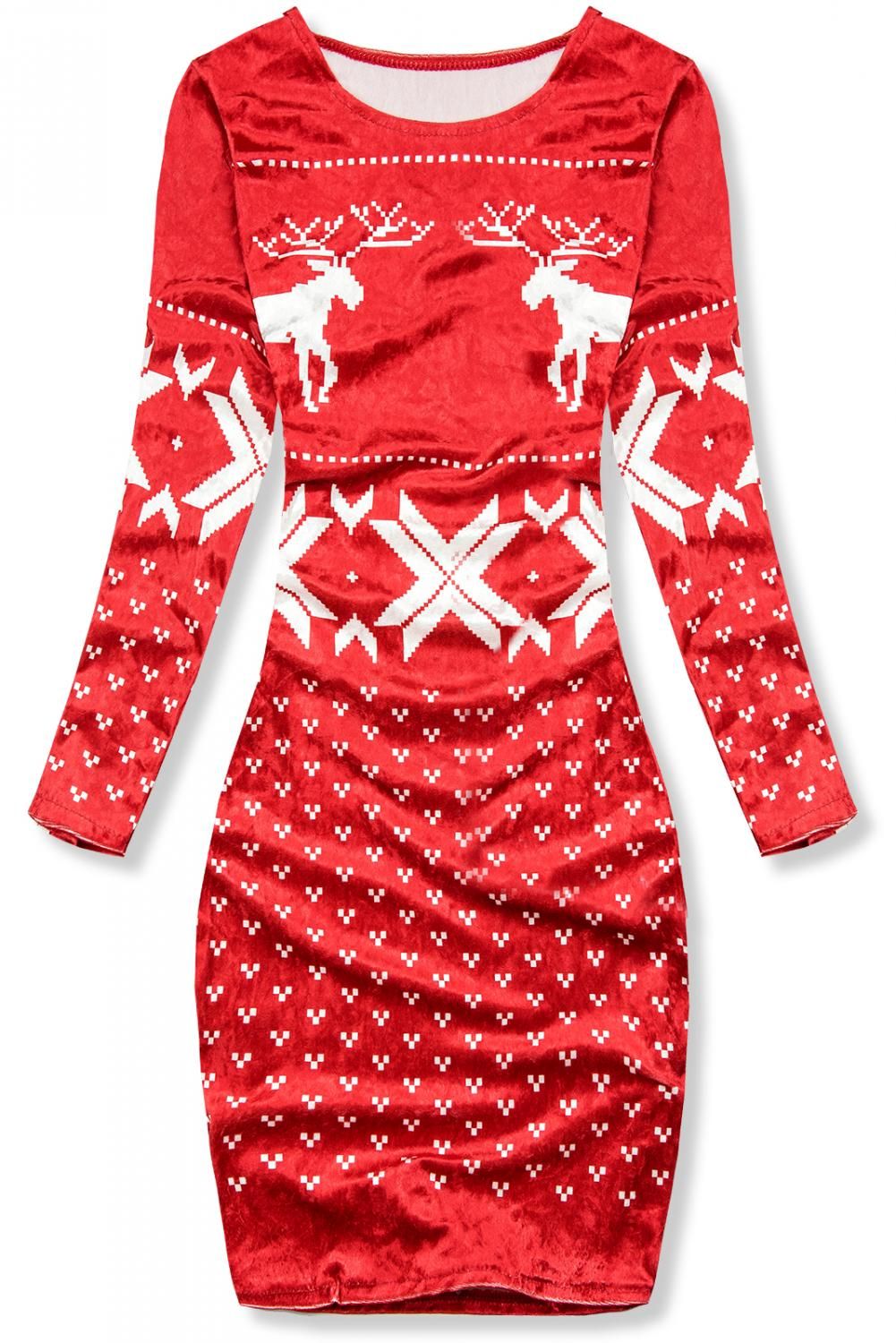 Red Velvet Christmas Dress