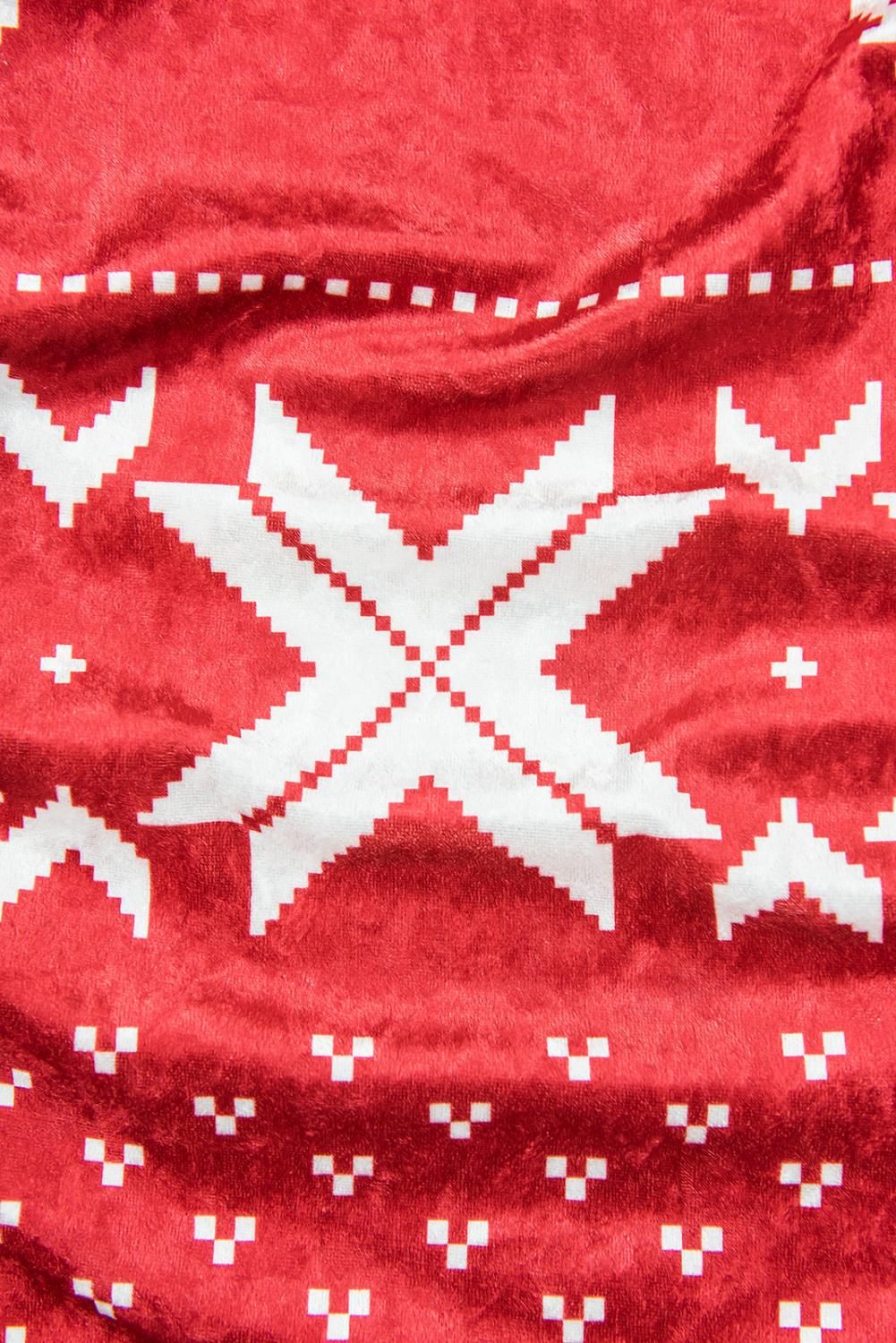 Red Velvet Christmas Dress