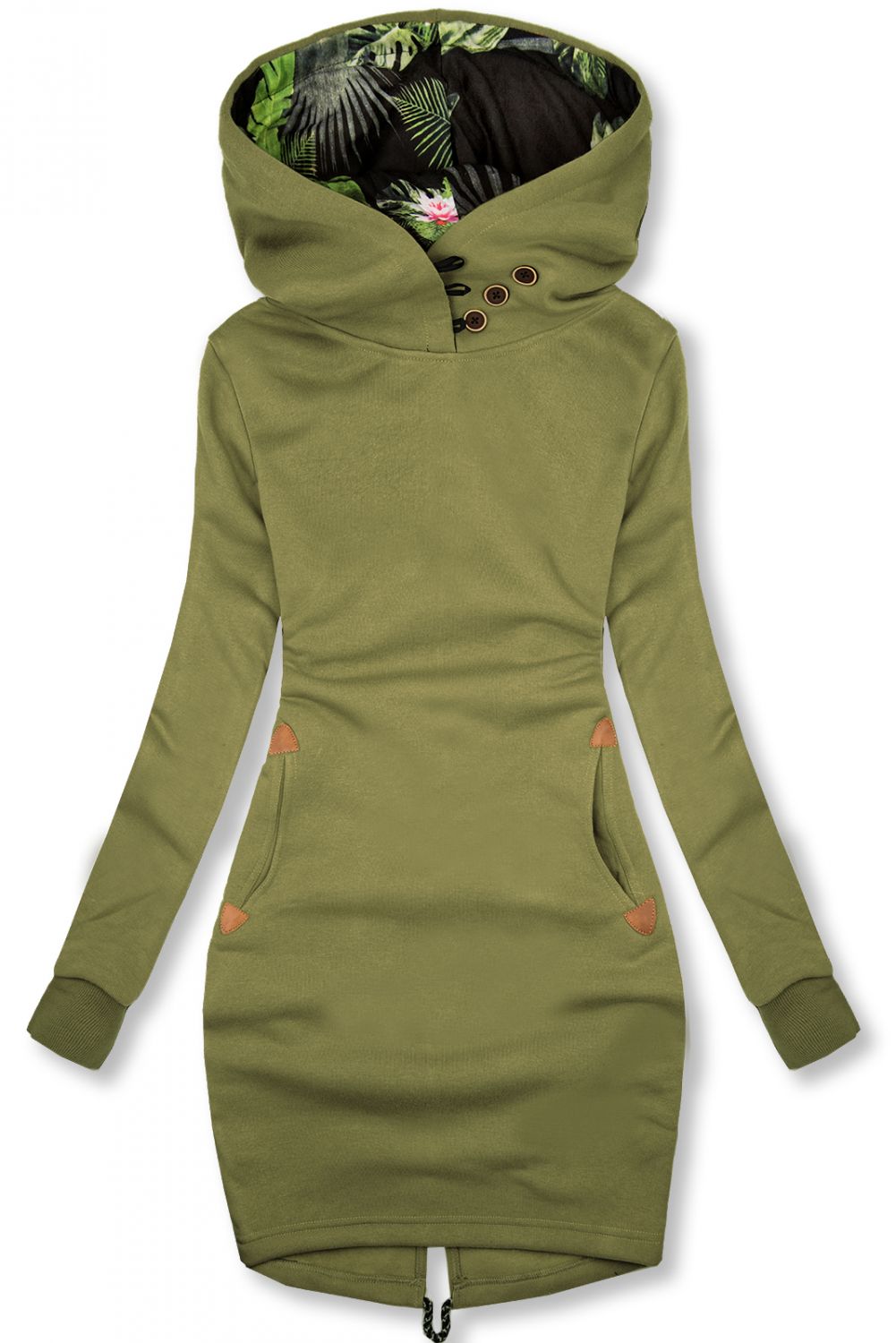 Sweatshirt dress green
