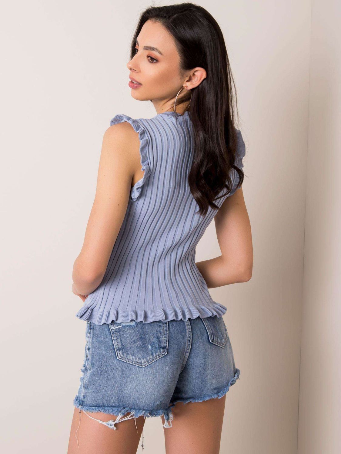 Blue Striped Blouse RUE PARIS