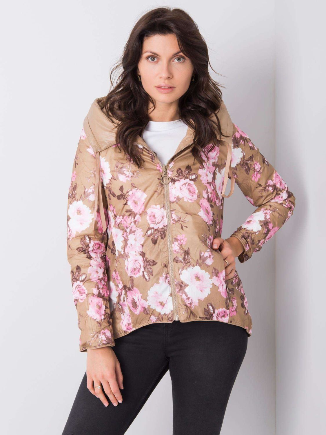 Camel Quilted Reversible Jacket