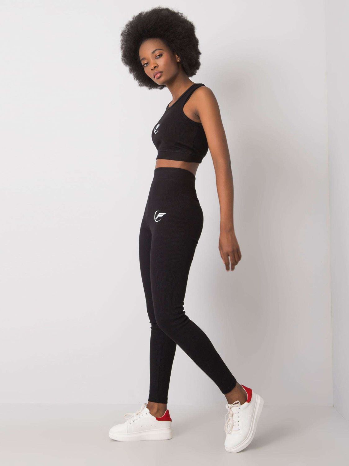 FOR FITNESS Black Sports Set