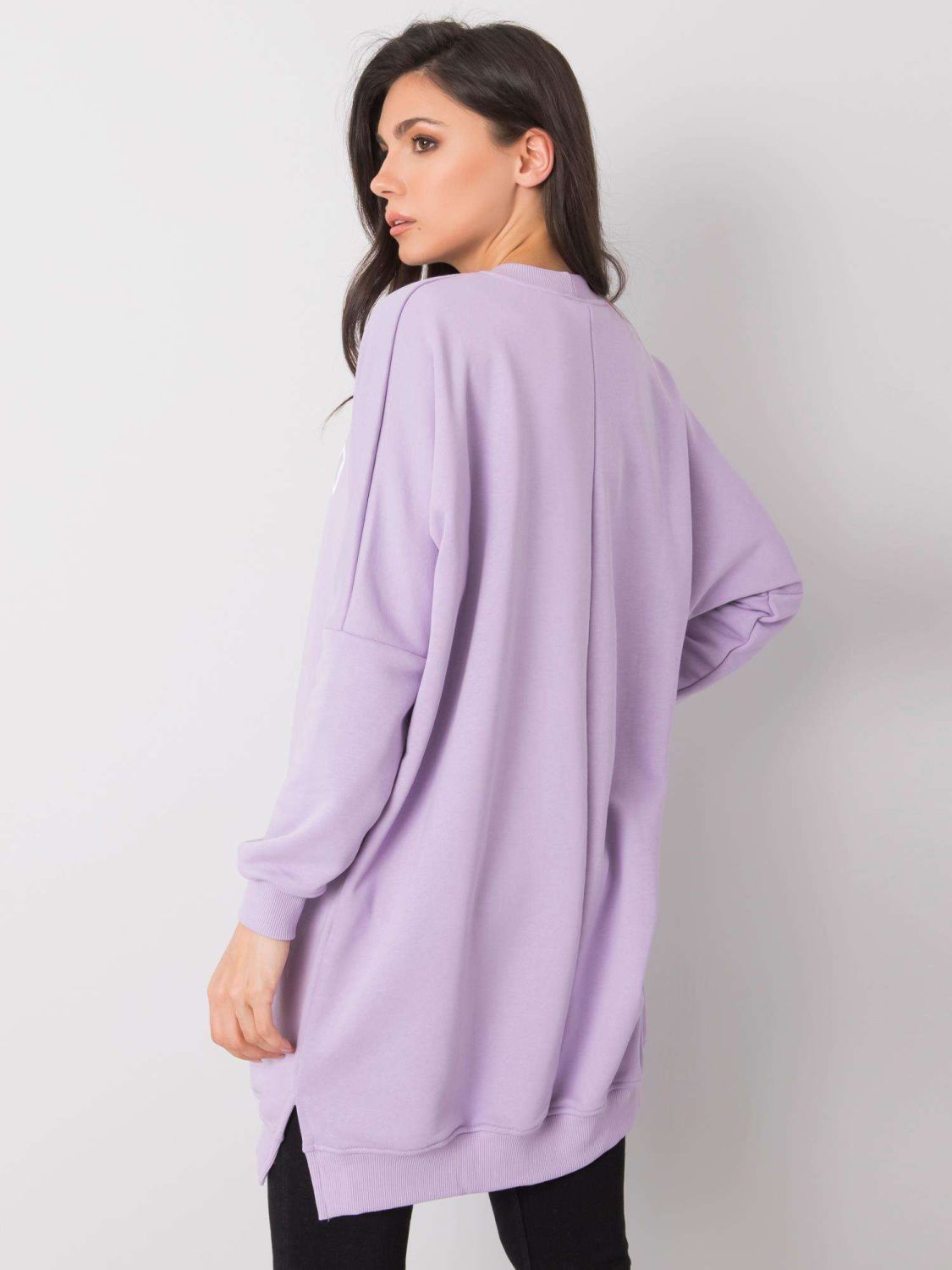 Light Purple Cotton Tunic by RUE PARIS