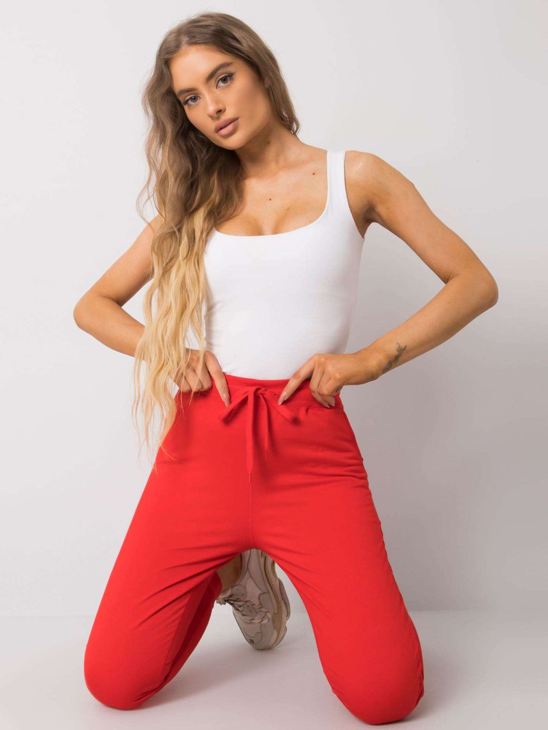 Red Sport Joggers