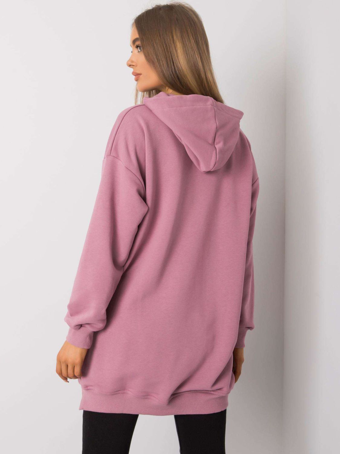 Pink Women's Hoodie with Hood