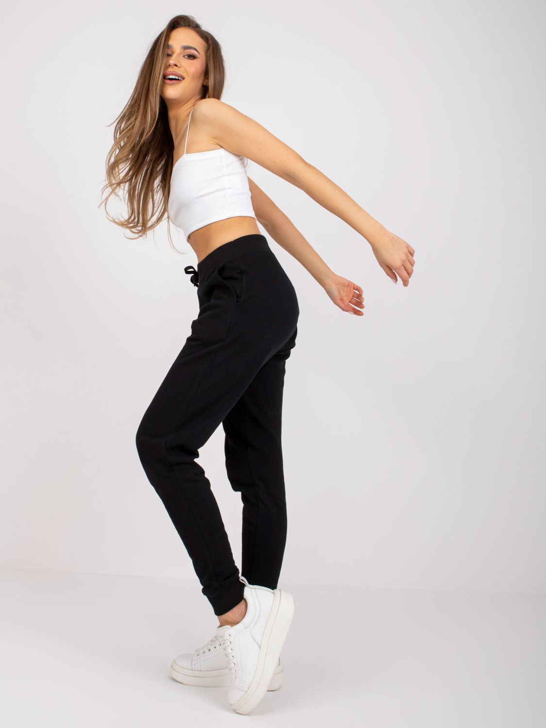 Stylish Black Jogger Pants