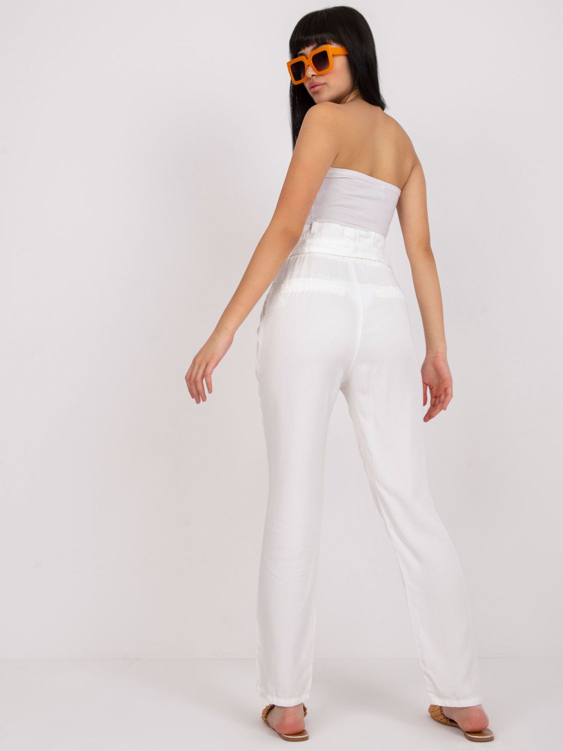 White Comfortable Pants